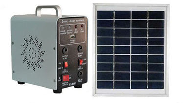 Υψηλή αποδοτικότητα μίνι 4W 6V 4AH φορητή από τα ηλιακά ηλεκτρικά συστήματα πλέγματος για το σπίτι