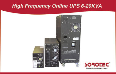 Έξυπνα RS232 10KVA 8000W AC power 60 Hz 110V UPS μέσω διακόπτη με το διακόπτη επισκευής παράκαμψης