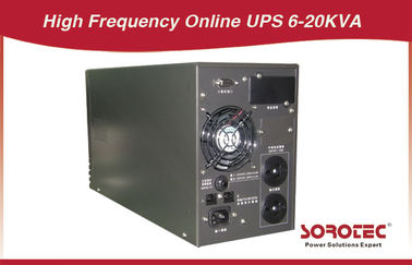 LCD RS232 SNMP ενιαία φάση 60 Hz υψηλής συχνότητας Online UPS 6 - 10kva για τον υπολογιστή, Telecom