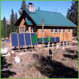 οικιακό ηλιακό σύστημα από-πλέγματος 2.24kw για την καθημερινή κατανάλωση ισχύος 8KWH