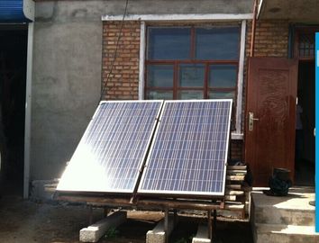 18V 400W εγκατάσταση στεγών από το ηλιακό ηλεκτρικό σύστημα πλέγματος για την οικογένεια
