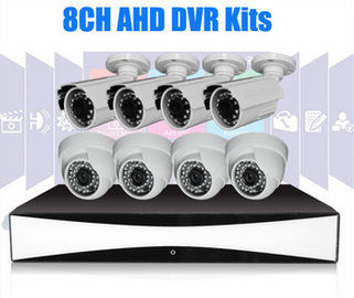 8Channel πλήρεις κάμερες 1 CCTV Megapixel εξαρτήσεων 1280 X 720 CCTV DVR HD
