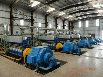 Δροσισμένη γεννήτρια diesel εγκαταστάσεων παραγωγής ενέργειας Genset νερό 11KV 750Rpm