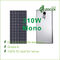 Ενιαίο κρυστάλλινο ηλιακό πλαίσιο, 310W αντι αντανακλαστικό γυαλί που τοποθετείται σε στρώματα