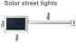 Φωτεινοί σηματοδότες των ηλιακών οδηγήσεων τσιπ Epistar με 3.7V την επαναφορτιζόμενη μπαταρία λι-Po