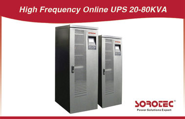 Τρεις φάση 380V AC 20, 40, 80 online UPS KVA υψηλής συχνότητας με Εναλλαγή RS485 σε RS232, AS400,