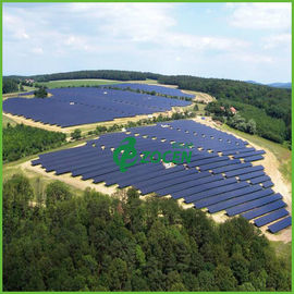 50MW στις φωτοβολταϊκές εγκαταστάσεις παραγωγής ενέργειας μεγάλων κλιμάκων πλέγματος με το υποστήριγμα αργιλίου