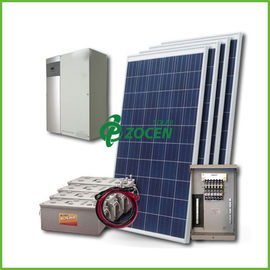 5KW κατοικημένο ηλιακό ηλεκτρικό σύστημα εναλλασσόμενου ρεύματος για τον υπολογιστή/τον εκτυπωτή, 14KWH - 17KWH