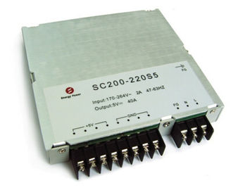 200W ενιαία παραγωγή 5V SC200-220S5 παροχών ρεύμα-ΣΥΝΕΧΟΥΣ ηλεκτρικού ρεύματος υψηλής δύναμης