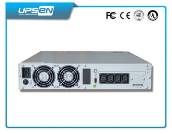 Ενιαία φάση 1Kva - ράφι Mountable UPS υψηλής συχνότητας 10Kva με την ψηφιακή οθόνη LCD