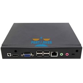 Χαμηλής ισχύος υπολογιστής Celeron 1037U με RJ45 τον ασύρματο ΜΊΝΙ λιμένα του τοπικού LAN PC VGA HDMI N370