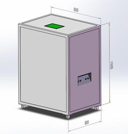 Πιστοποιημένη 30KWh ηλιακή τράπεζα μπαταριών λίθιου CE, που ενσωματώνεται με σε BMS