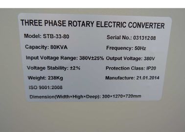 Εσωτερικός/υπαίθριος ρυθμιστής τάσης 80 KVA IP20 τριφασικός αυτόματος