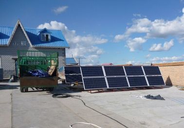 Σπίτι υψηλής δύναμης 5KW από το ηλιακό ηλεκτρικό σύστημα πλέγματος για τον υπαίθριο φωτισμό