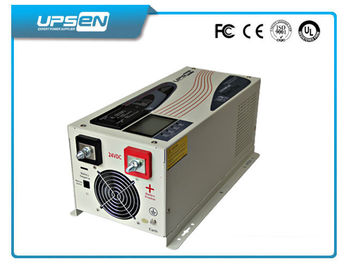 Υβρίδιο από τον ηλιακό 4000W 5000W 6000W αναστροφέα/το μετατροπέα ΣΥΝΕΧΟΎΣ εναλλασσόμενου ρεύματος πλέγματος με το καθαρό κύμα ημιτόνου
