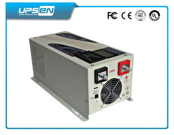 12V/24V/48Vdc 220V/230V/240Vac καθαρός αναστροφέας κυμάτων ημιτόνου αναστροφέων 6000W αστεριών δύναμης W7