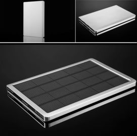Φορητή γρήγορη χρέωση ηλιακού πλαισίου 5000mah τράπεζας δύναμης για το iPhone, iPad μίνι