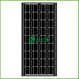 Ο αιχμηρός Monocrystalline Μαύρος ηλιακών πλαισίων υψηλής επίδοσης 80W 18V