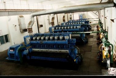 60MW ηλεκτρική σταθμών Genset παραγωγής ενέργειας εγκαταστάσεων βαριά μηχανή diesel 3 φάσης καυσίμων πετρελαιοκίνητη