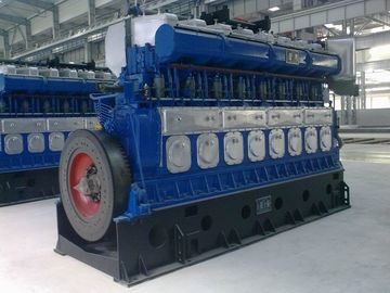 Δροσισμένη γεννήτρια diesel εγκαταστάσεων παραγωγής ενέργειας Genset νερό 11KV 750Rpm